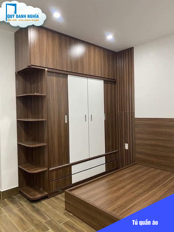 Tủ Quần Ao Gỗ Mdf Chống ẩm