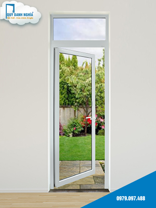 cua nhua loi thep - cua di mo quay 1 canh 3