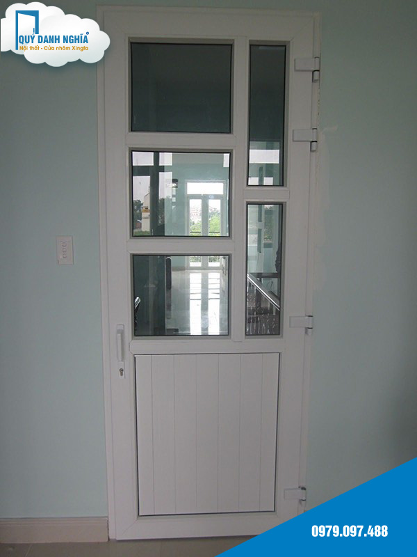 cua nhua loi thep - cua di mo quay 1 canh 5