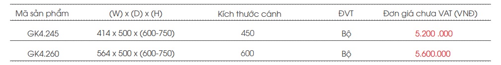 thong so tu kho inox dang hop 2 tang Gk4